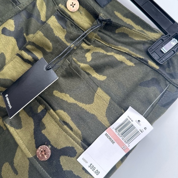 NWT $79 OAT New York Camo Utility Jogger Cargo Pant 28 Relaxed Fit Six Pockets - Picture 2 of 3